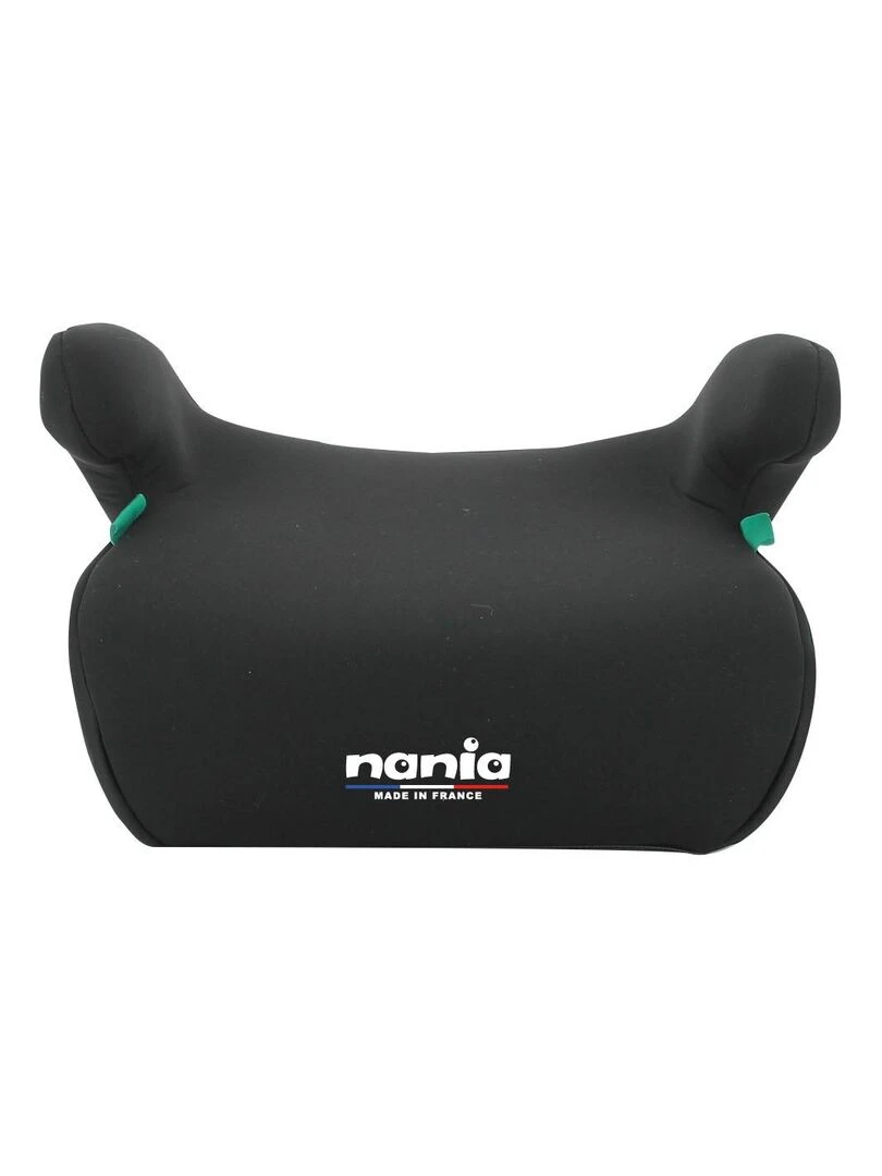 Nania – Rehausseur ceinturé ALPHA 126 150 cm R129 i Size – De 8 à 12 ans – Fabrication Française Noir