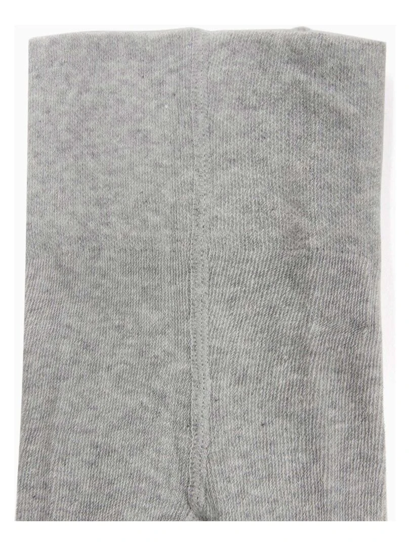 High Waist Knit Tights for Newborn   ESSENTIALS LINE   Gris clair