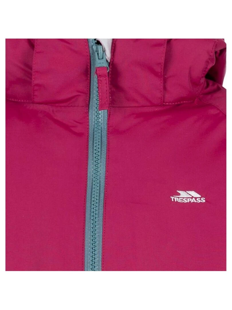 Trespass   Veste imperméable OBSERVE   Rouge pourpre