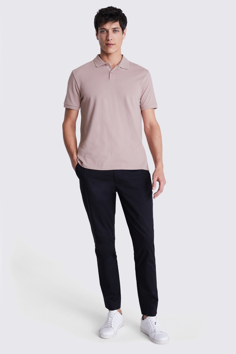 Ecru Terry Towelling Skipper Polo   Buy Online at Moss