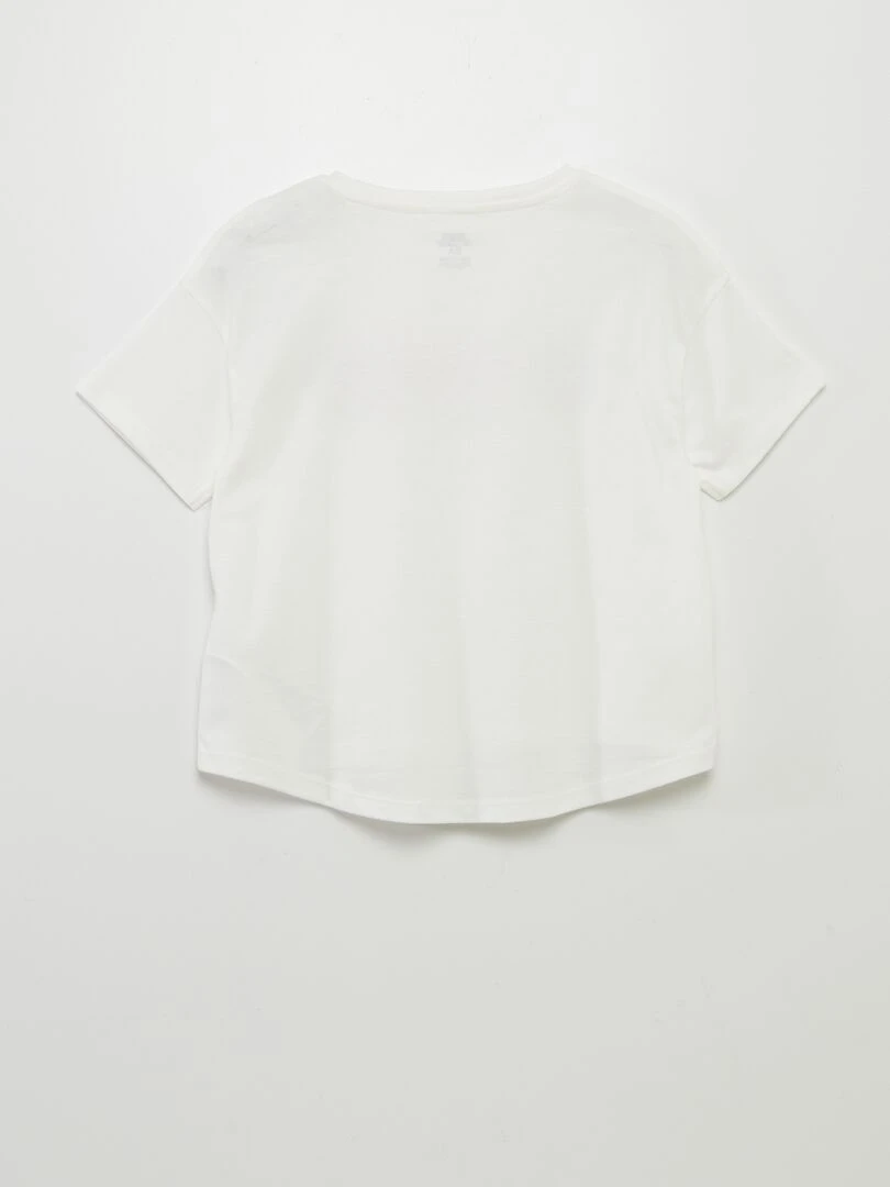 Tee shirt évasé 'Gabby et la maison magique'   Blanc gabby
