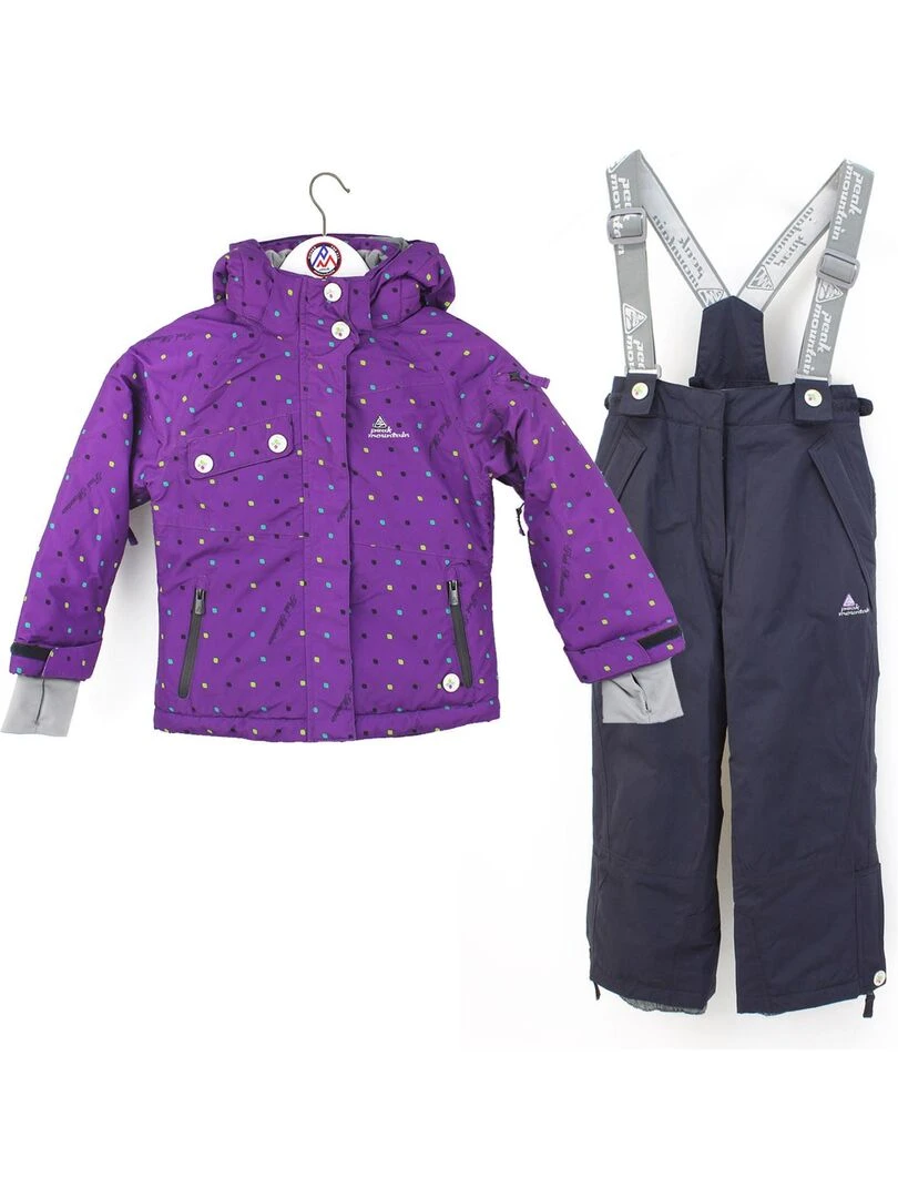 Ensemble de ski fille FAVIM PEAK MOUNTAIN Violet
