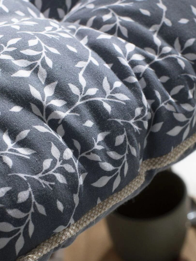 Matelas de sol FLOWER GARDEN   Bleu gris