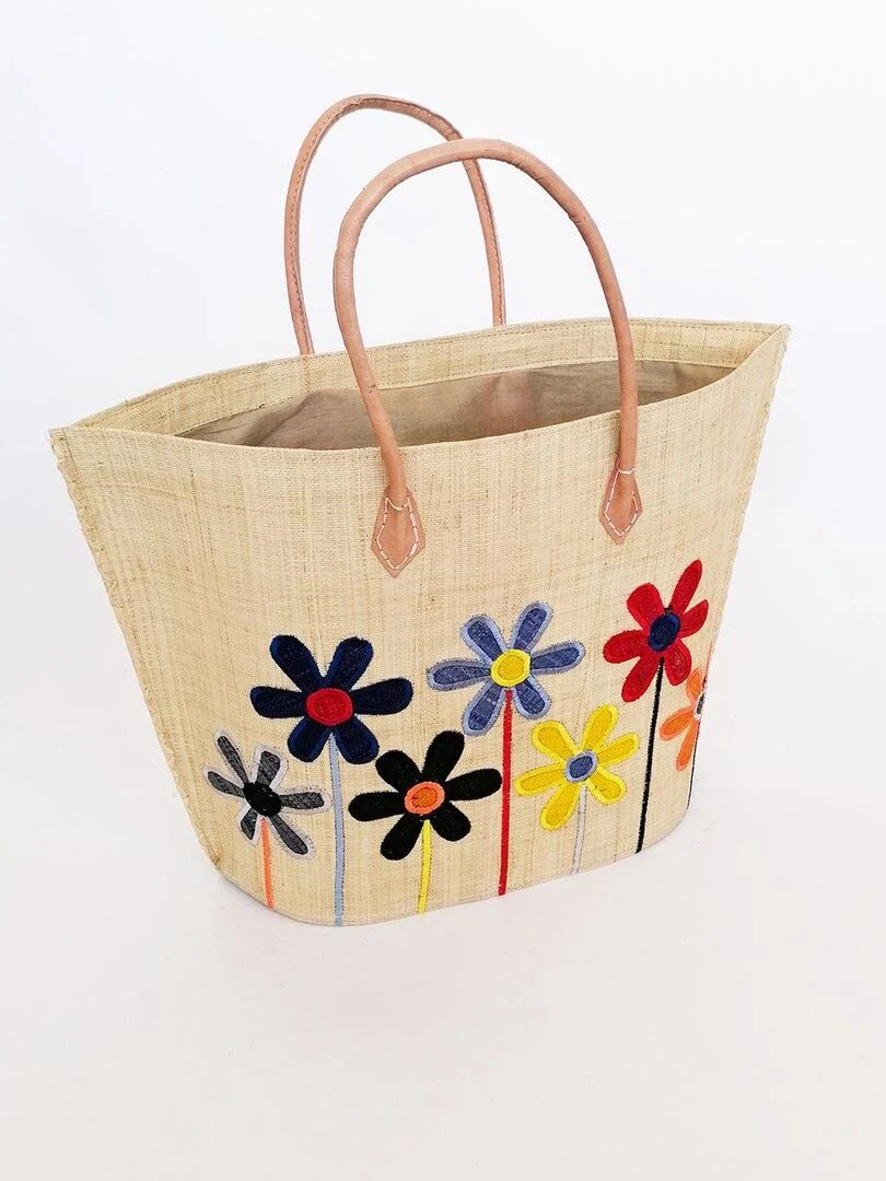 Panier Majunga Naturel Beige