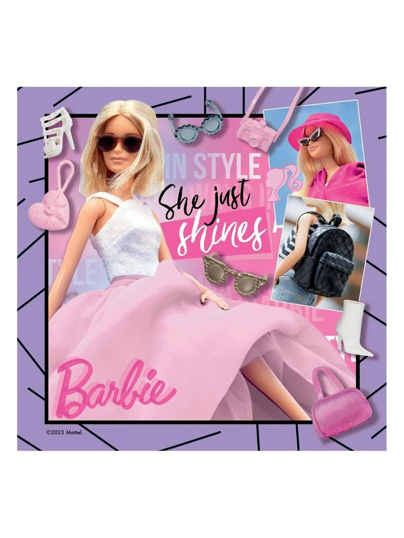 Puzzles 3x49 p   inspire le monde  / barbie   N/A