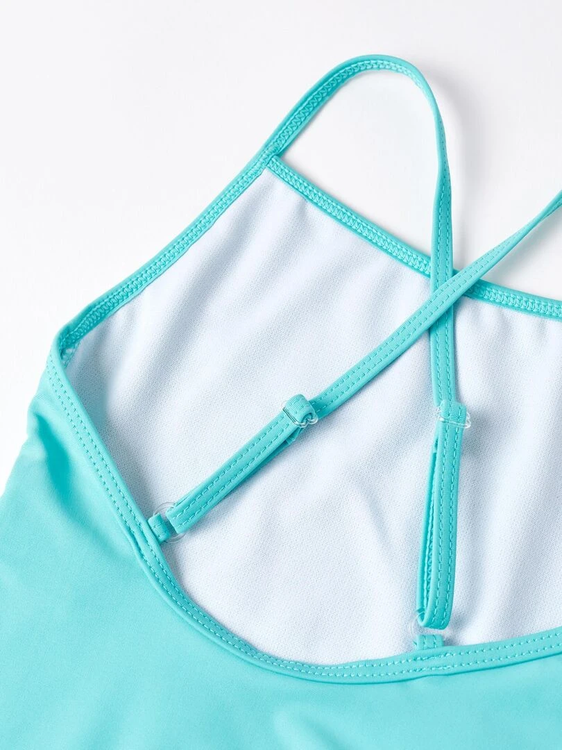 2 Maillots de Bain pour Bébé Fille 'Coraux Marins'   Vert clair