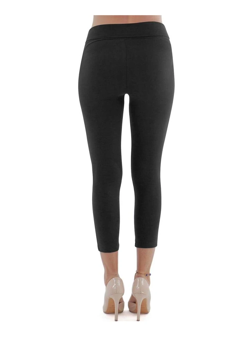 Legging de grossesse été en coton respirant  7/8   Noir   Noir