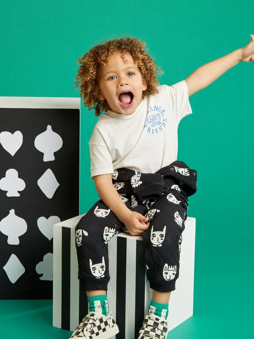 Combinaison en jacquard X Little Bad Wolf   Mixte   Noir