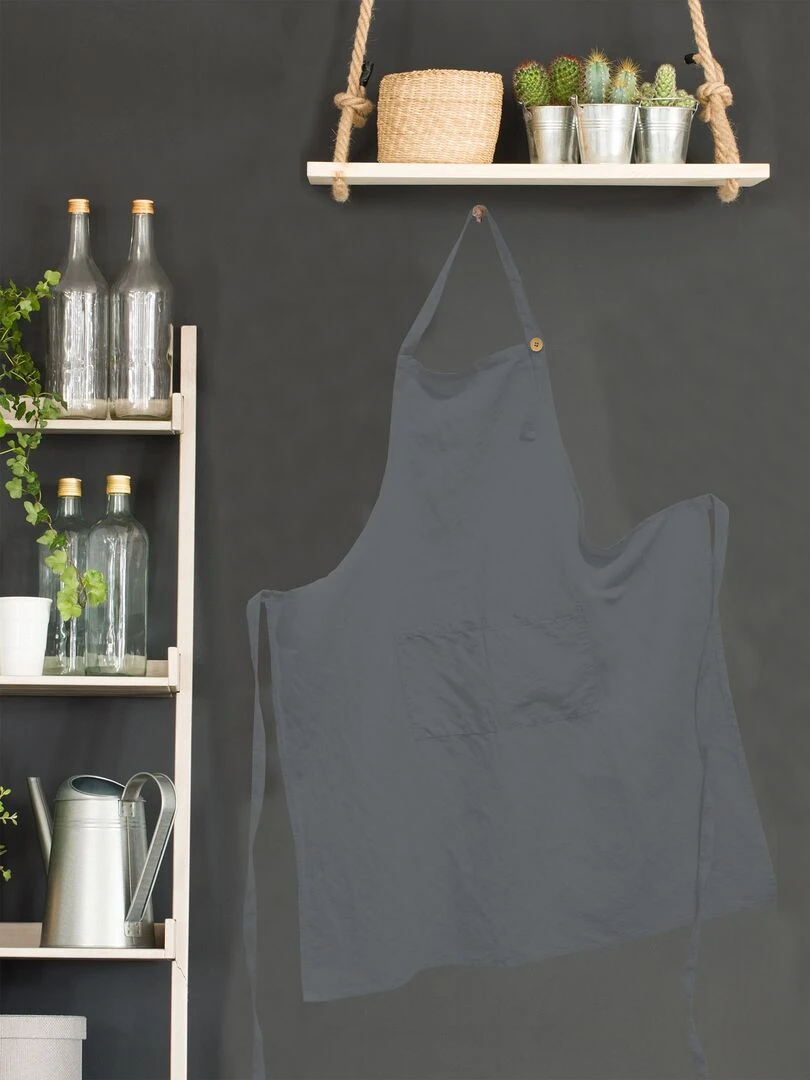 GRAND TABLIER ORGANIC CENDRE Gris