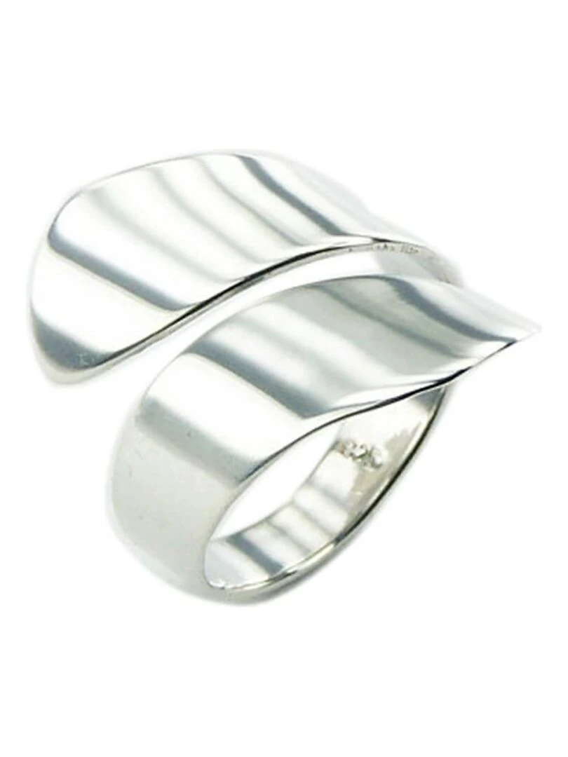 Bague en argent anneau spirale  Bijoucolor   Argent