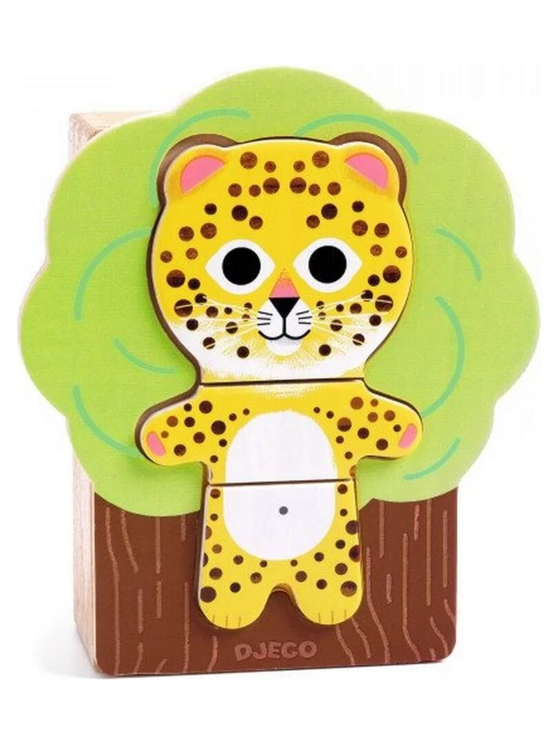 Puzzle en bois 18 pièces : Arbramix N/A