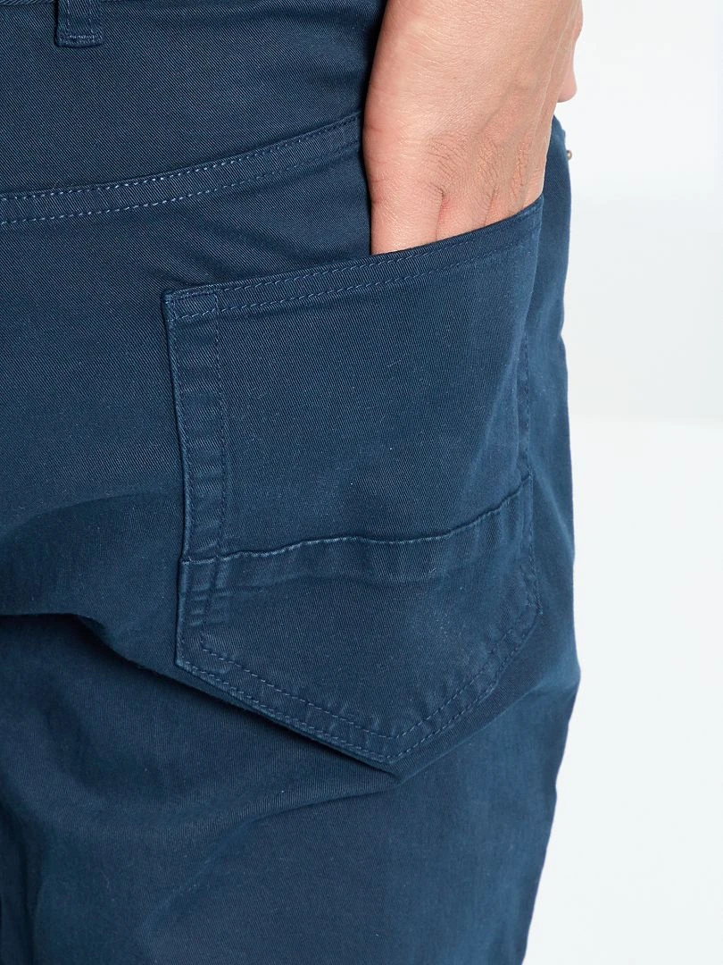 Pantalon slim L38 + de 2m   Bleu marine