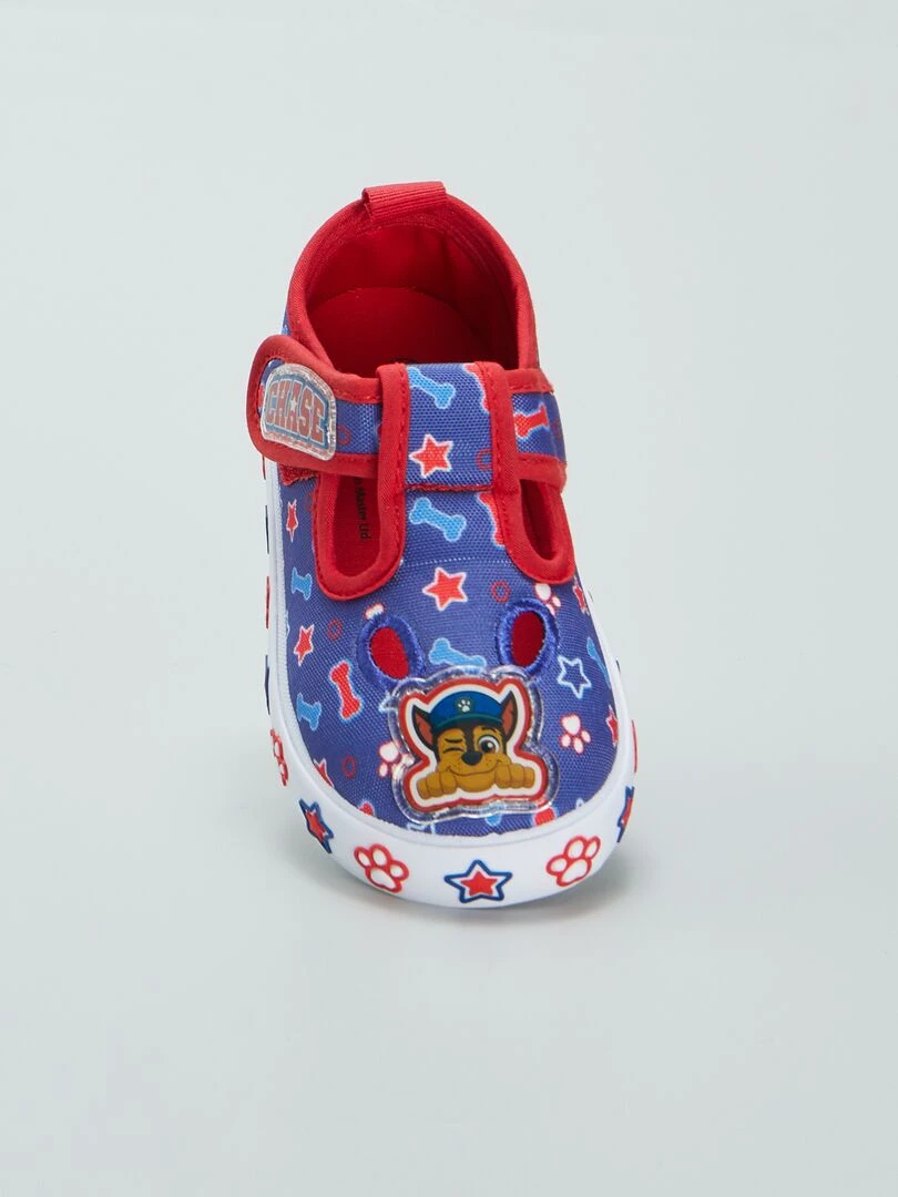 Baskets en toile 'Pat' Patrouille'   Bleu/rouge