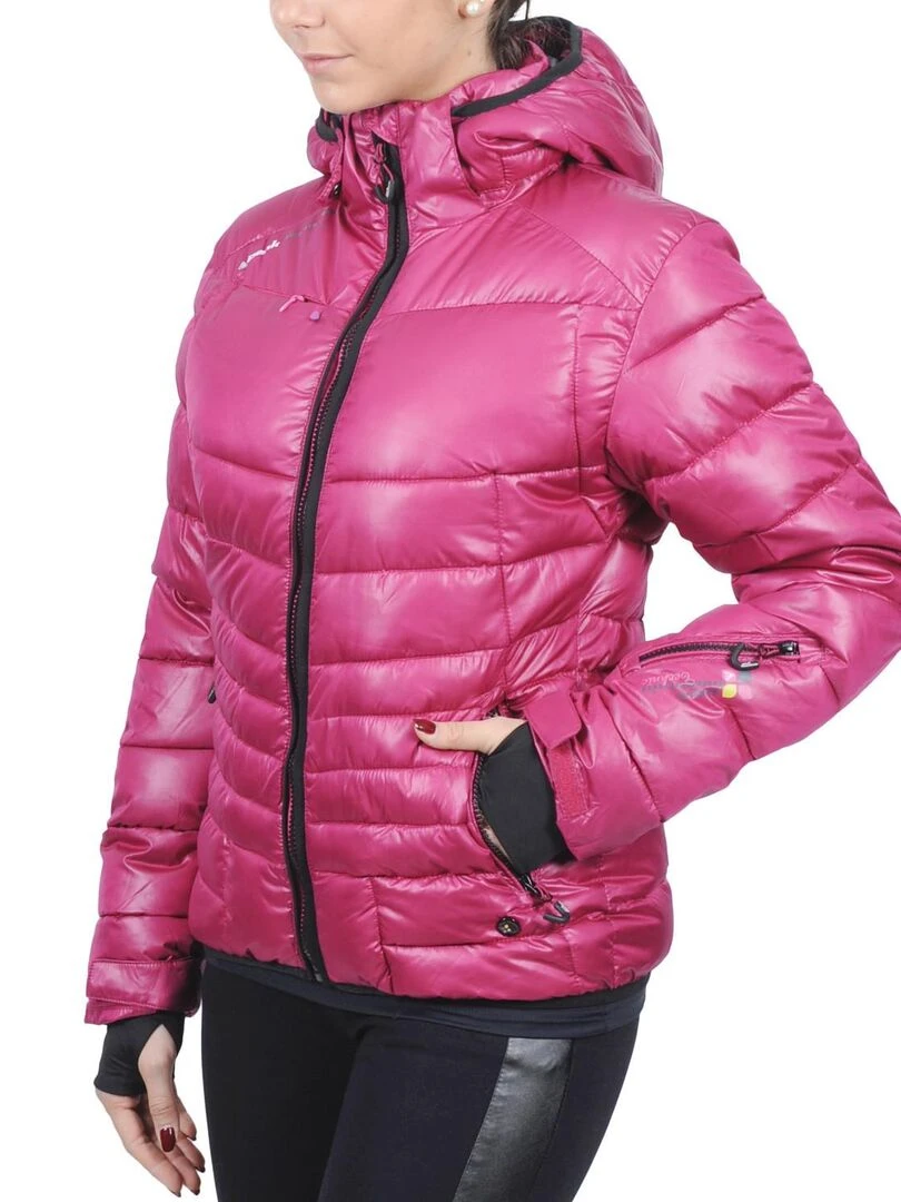 Doudoune de ski femme ALPINE   PEAK MOUNTAIN   Rose fushia