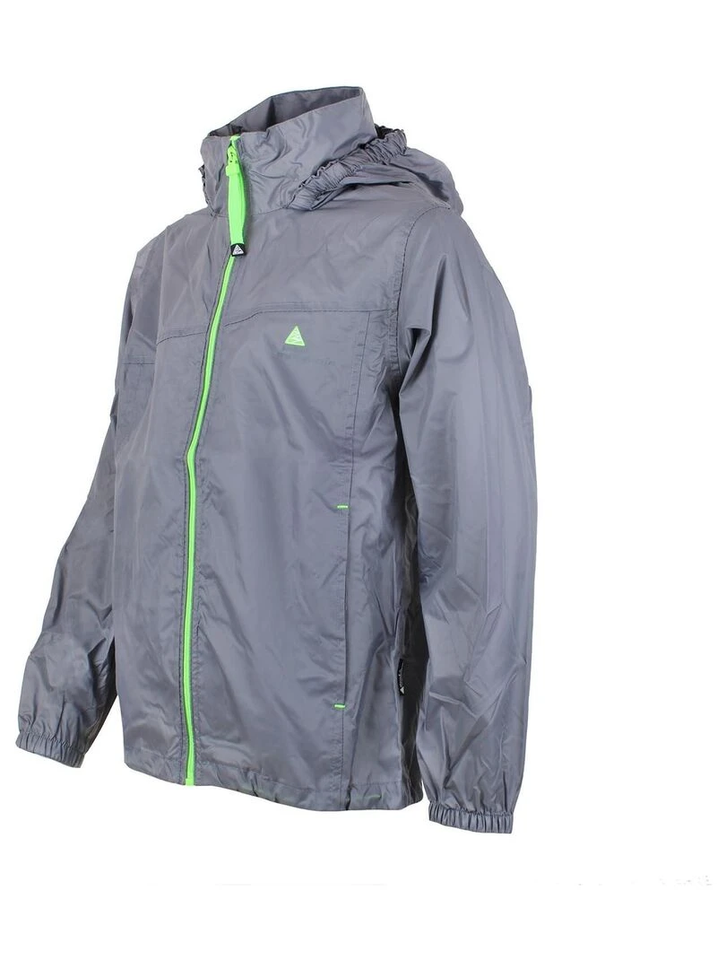 Coupe vent garçon ECARAIN   PEAK MOUNTAIN   Gris