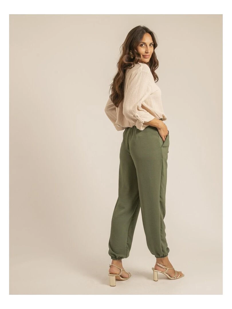 Pantalon EDANIA   Kaki