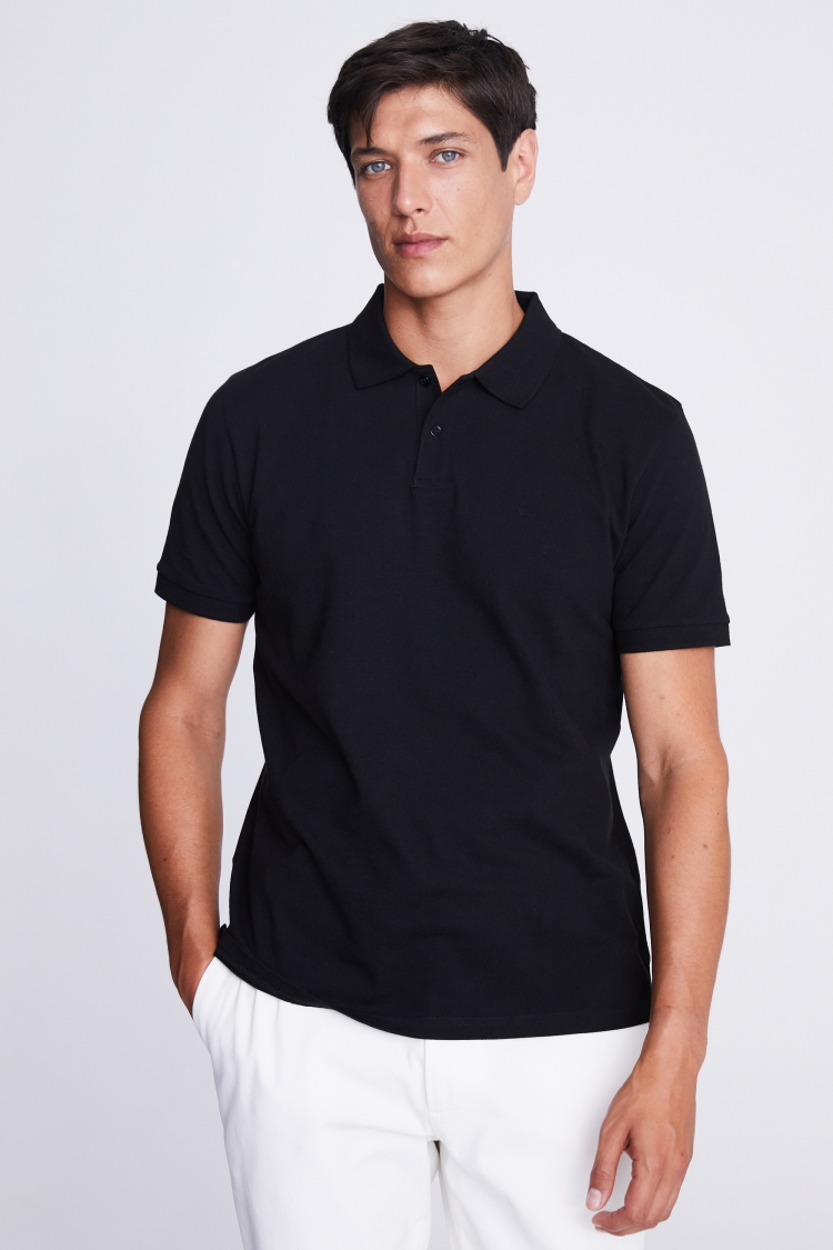Brown Pique Polo Shirt   Buy Online at Moss