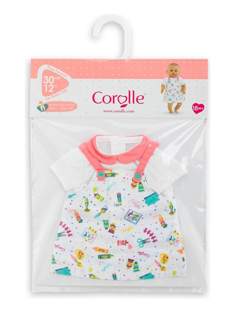 Robe Petit Artiste pour poupon 30 cm   N/A
