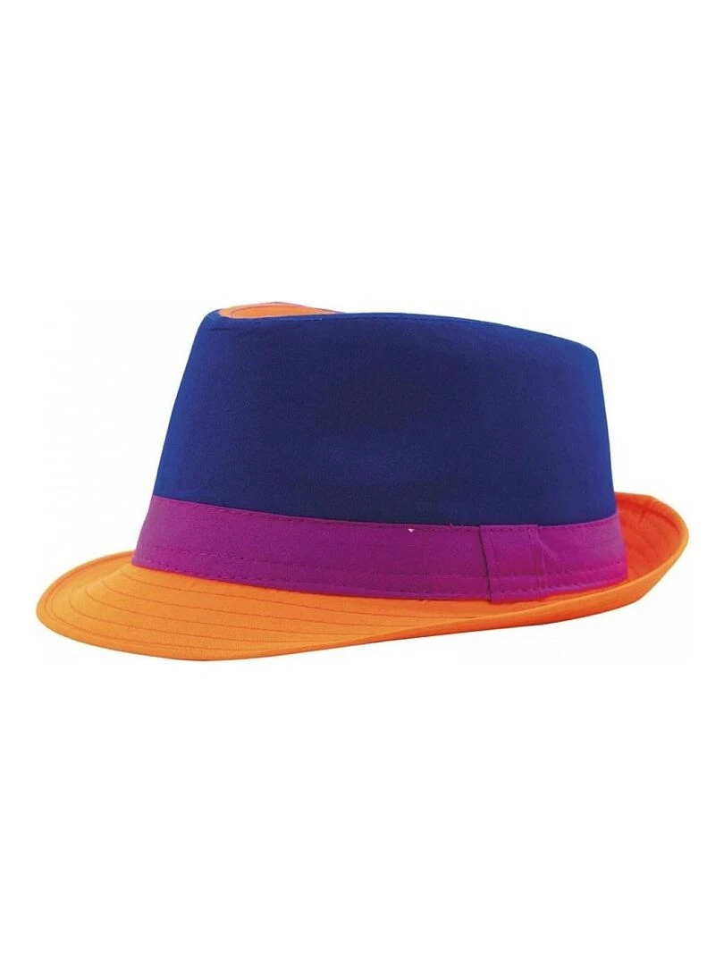 CHAPEAU TRILBY NEON BLEU Bleu