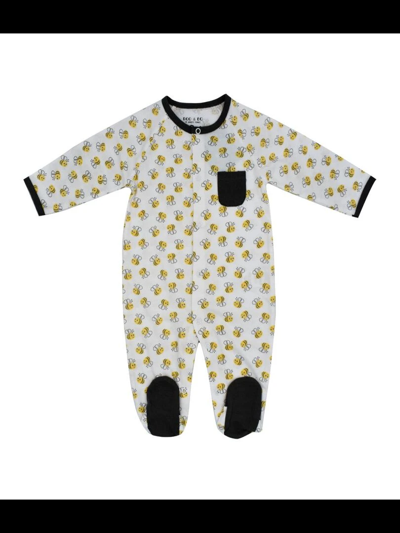 Pyjama Jersey 'demain''doo&bo'   Jaune