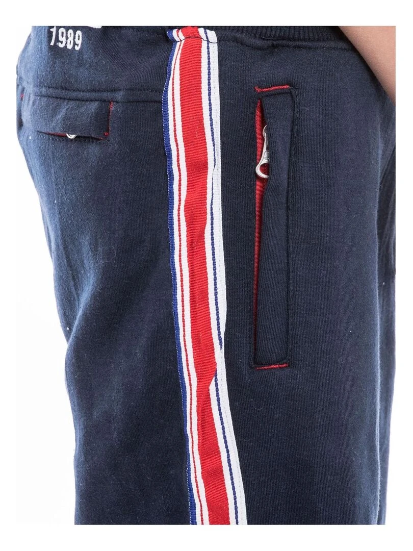 Bermuda molleton BAMAGA BOY   Bleu marine