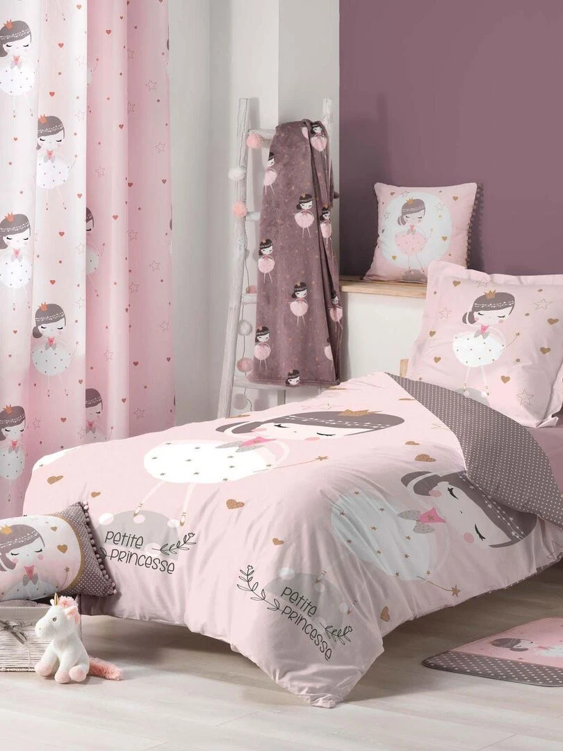 Plaid Petite Princesse Rose