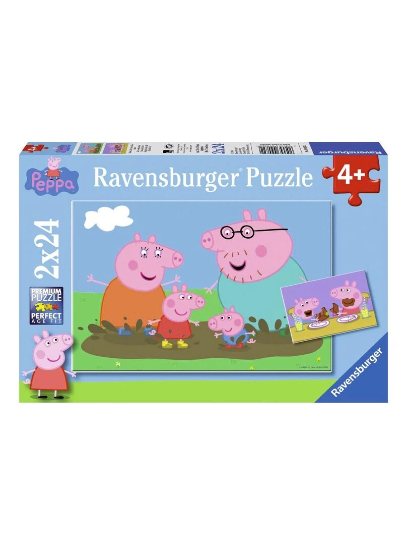 Puzzle 2x24 p Peppa Pig   La vie de famille   N/A