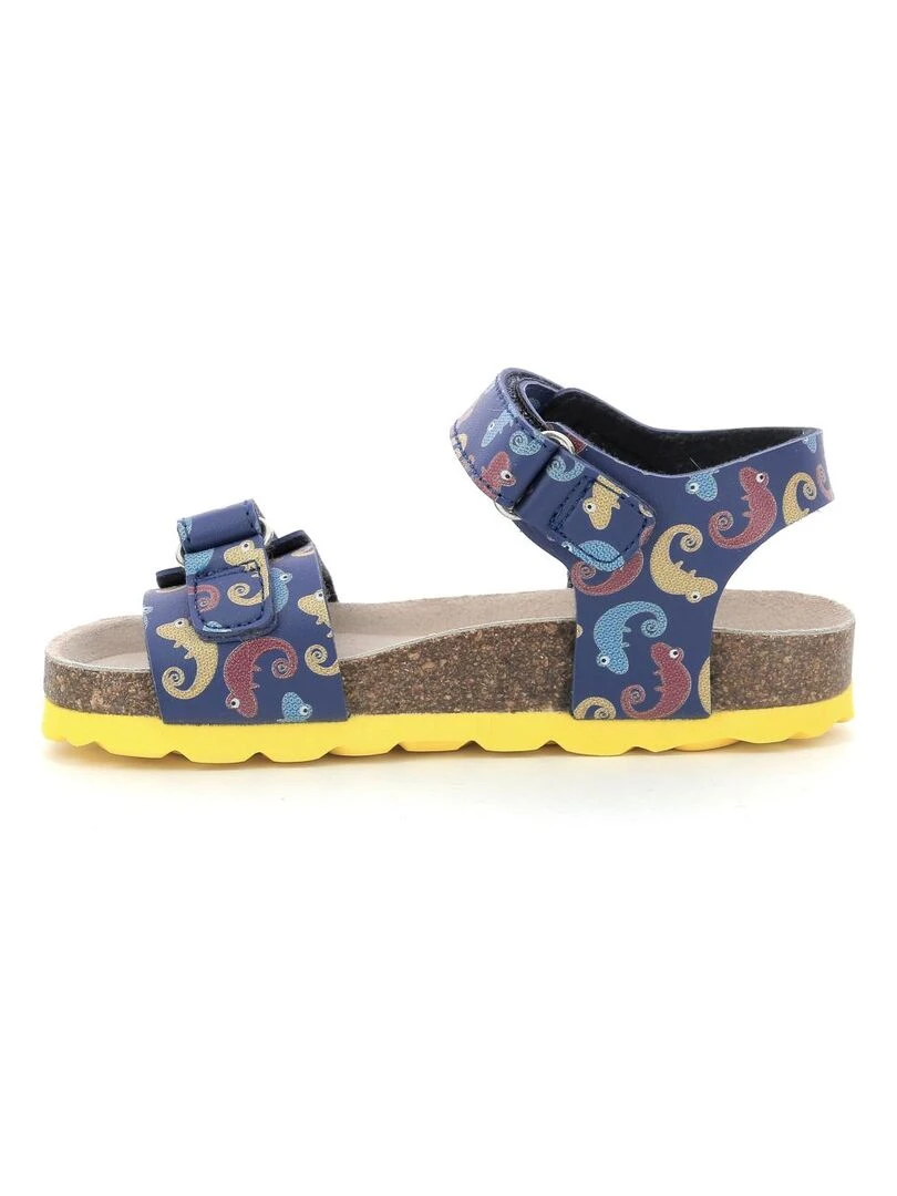 Sandales Synthetique Kourtis   Bleu marine