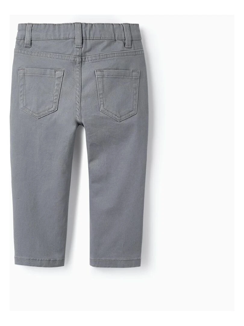 Pantalon en Sergé de Coton pour Bébé Garçon NOËL Gris
