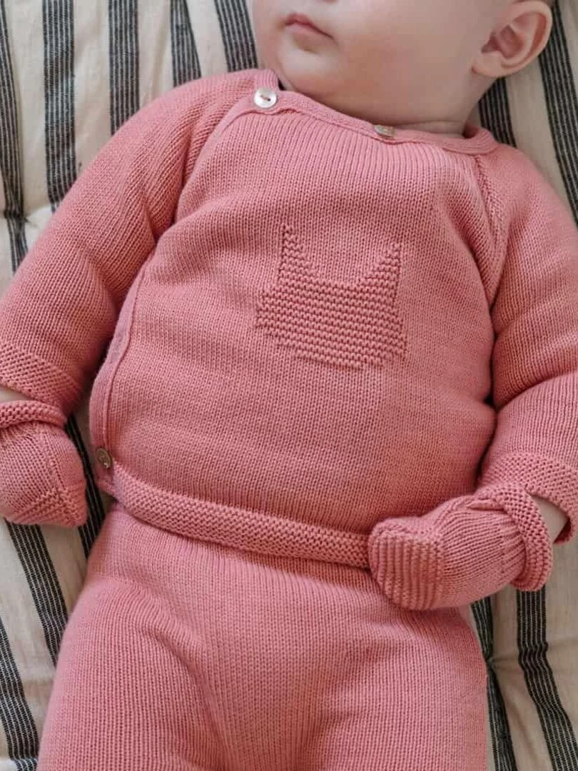 Brassière en coton Petits Chats Rose