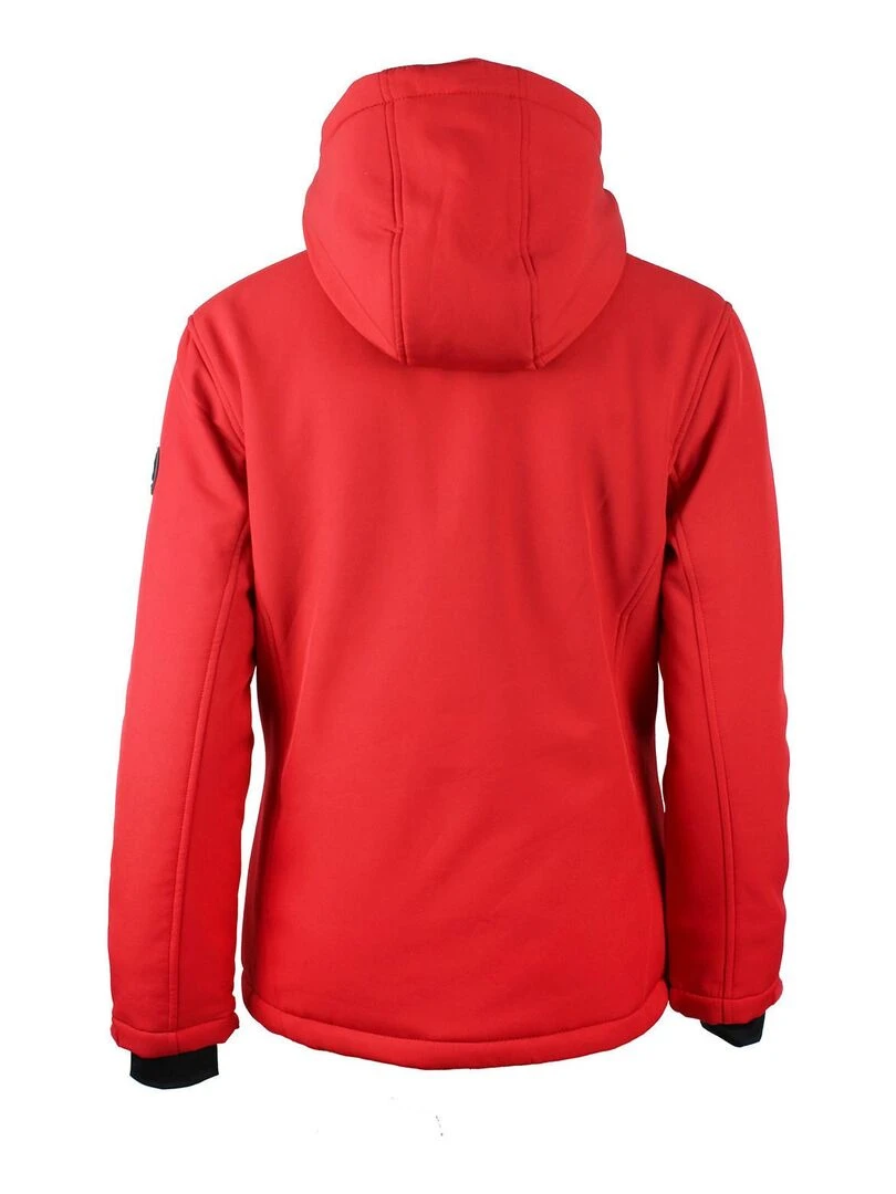 Blouson softshell femme ANADI PEAK MOUNTAIN Rouge