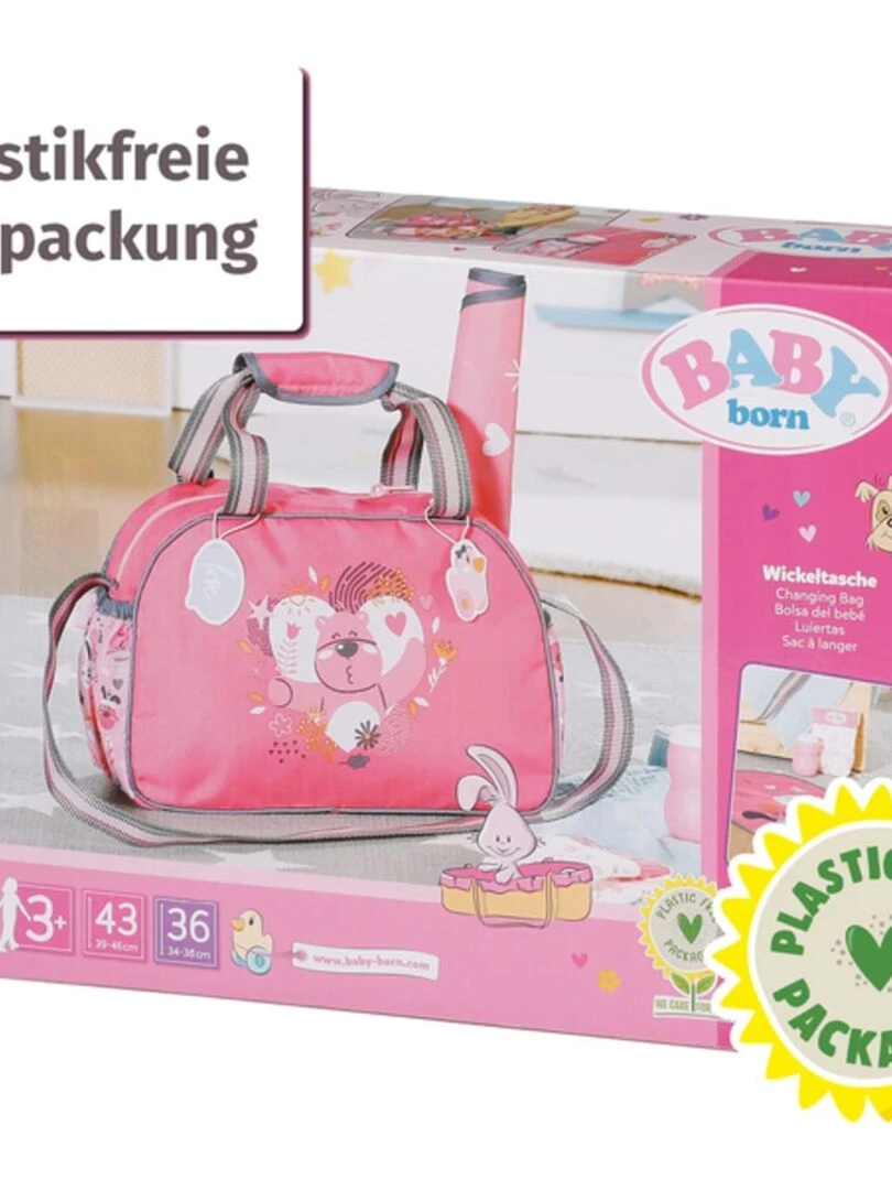 Baby born Sac à langer pour poupée 36 et 43 cm   N/A