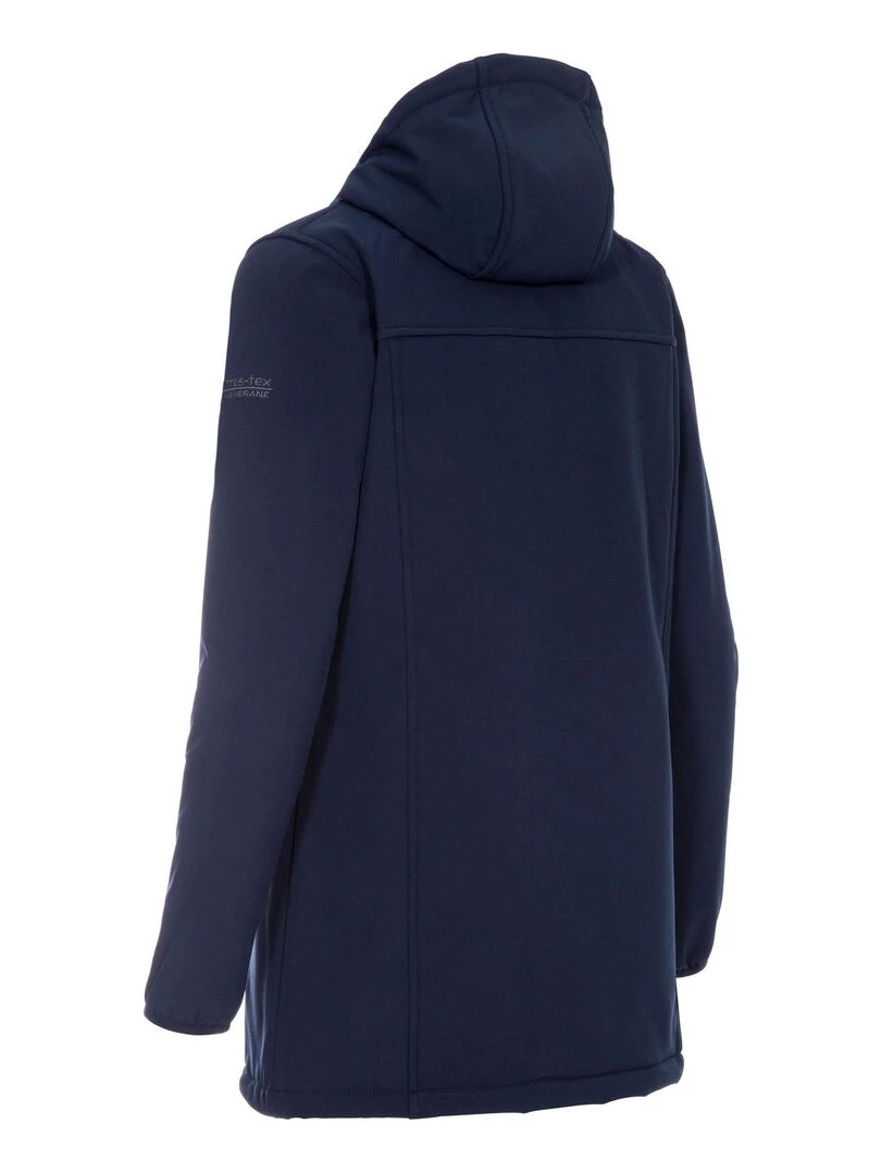 Trespass Veste imperméable longue KRISTEN Bleu marine