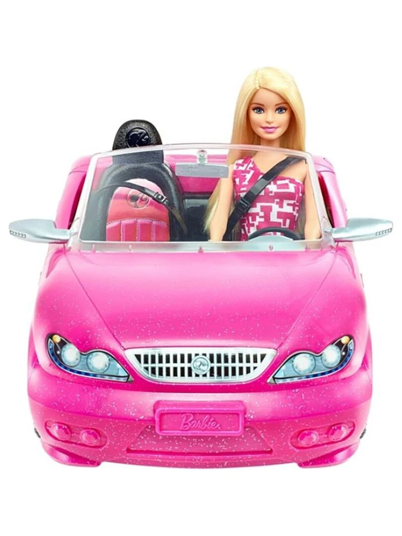BARBIE  et sa voiture cabriolet   N/A