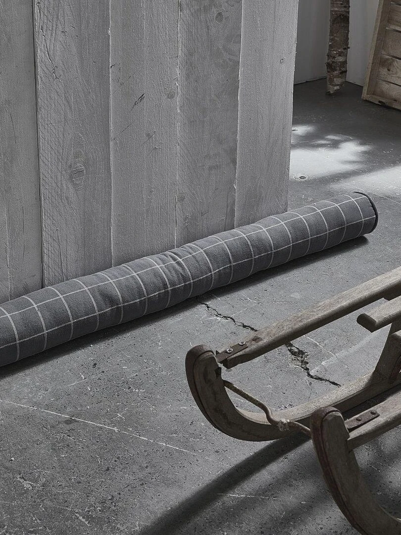 Bas de porte imprimé 'MOUNTAIN' 'TODAY'   Gris