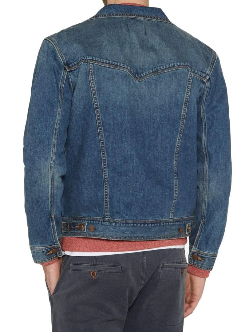 Blouson en jeans Wrangler   Bleu