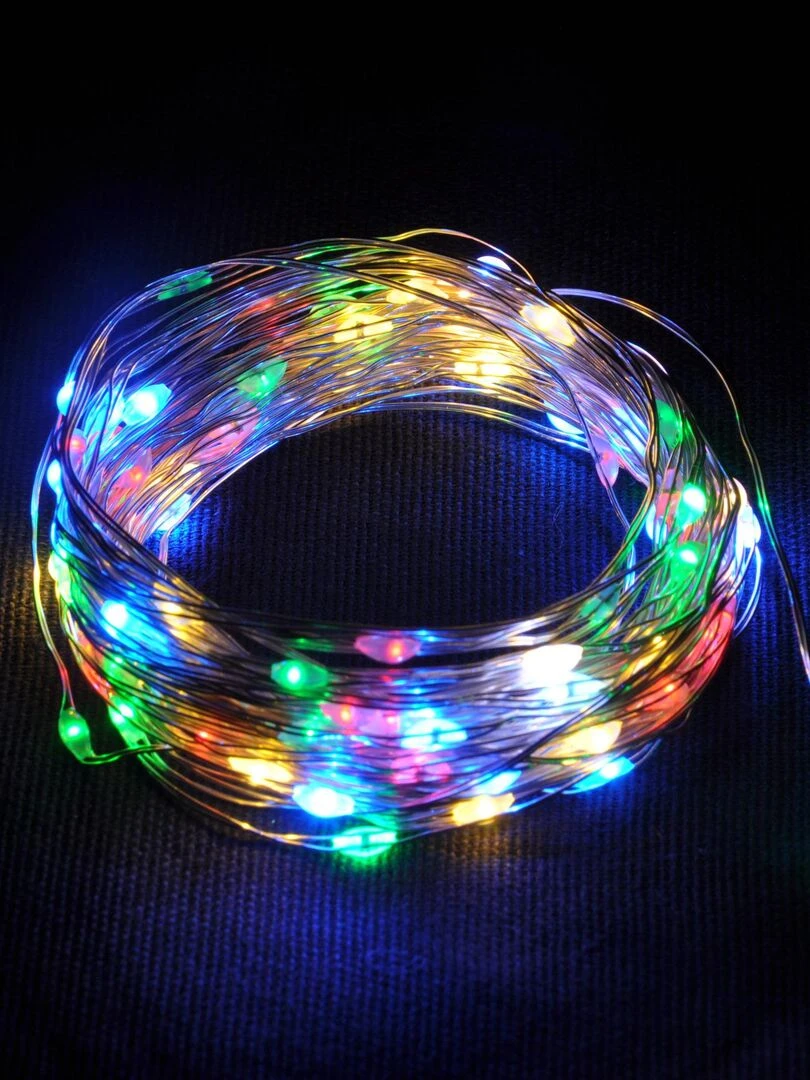 Guirlande multicouleur 10 m 200 Led Multicolore