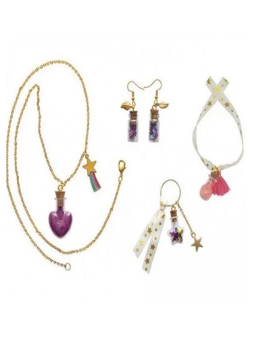 4 Bijoux Fioles De Fees A Creer   N/A