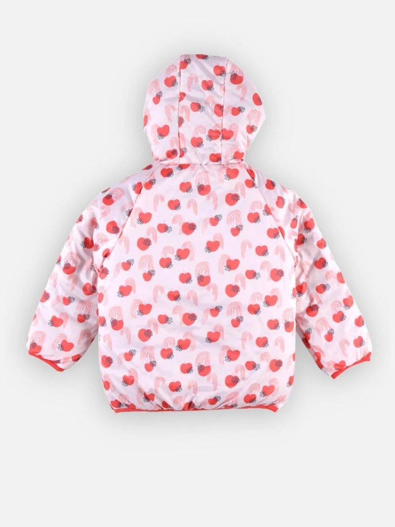 Veste reversible  clair/bleu   Noukie's   Rose