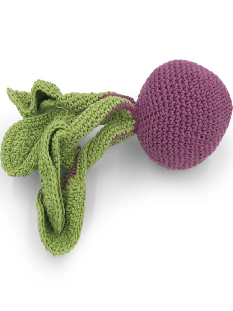 Hochet Peluche Betterave (20 Cm) N/A