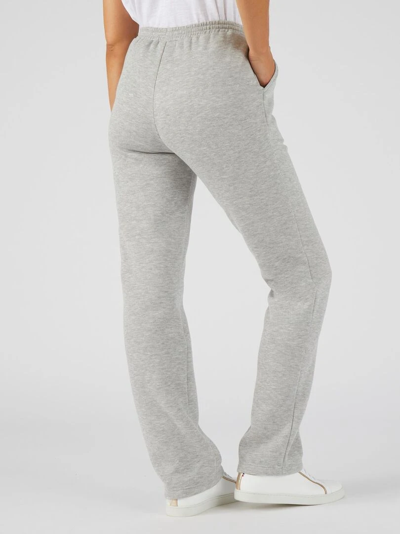 Pantalon en molleton    Happy D. by Damart   Gris chiné