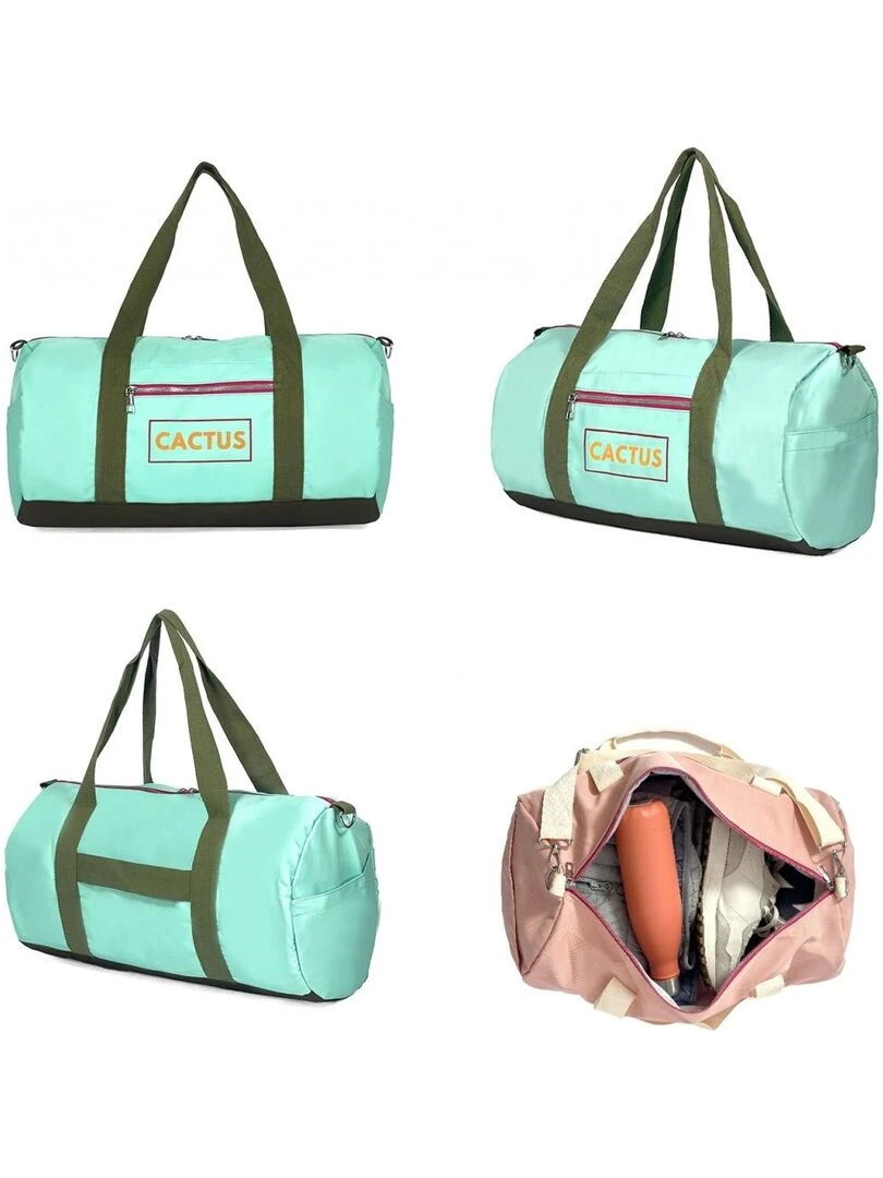 Sac de voyage week end 18L et sport sans roulettes   Vert