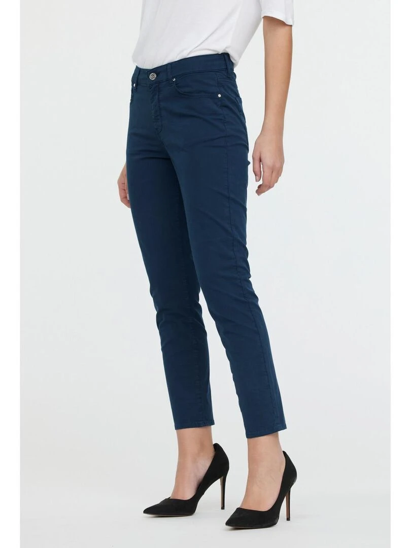 Lee Cooper Pantalon coton slim LC135 Bleu marine