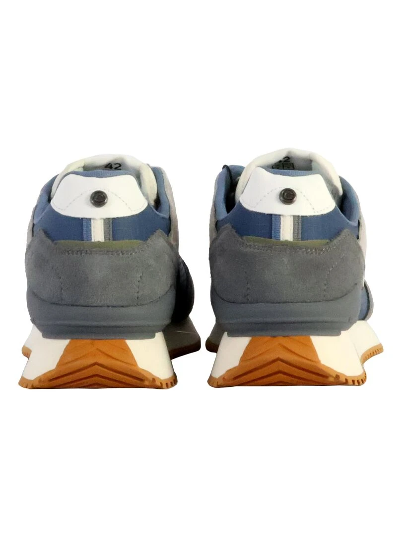 Basket Basse Cuir Colmar Travis Plus Shade   Bleu