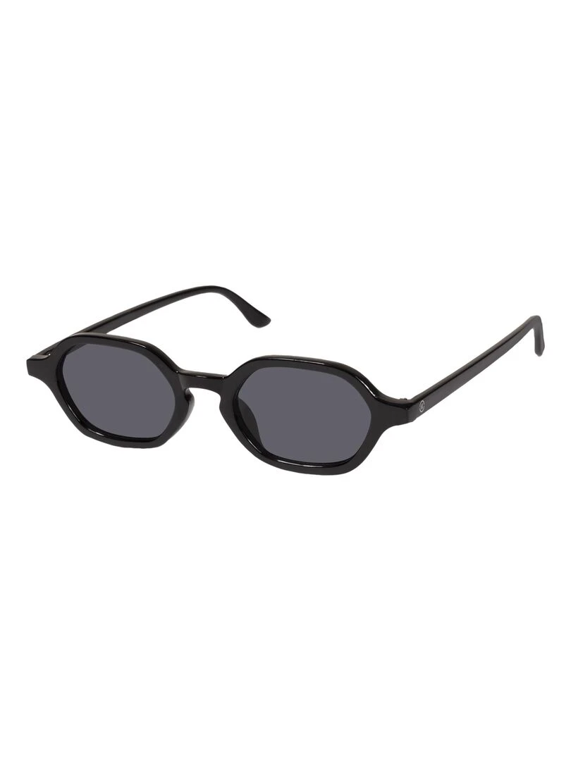 Lunettes de soleil Femme Héxagonale Noir Noir