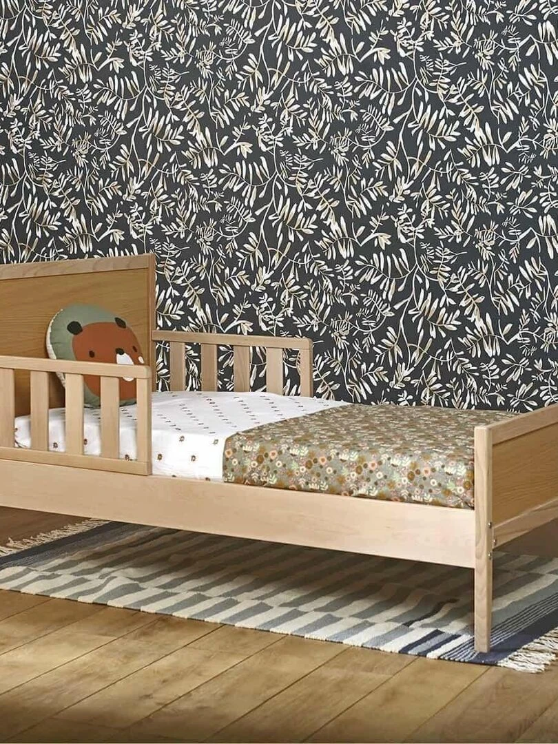 Lit enfant avec  matelas Tina   AKITEN RETAIL   Gris