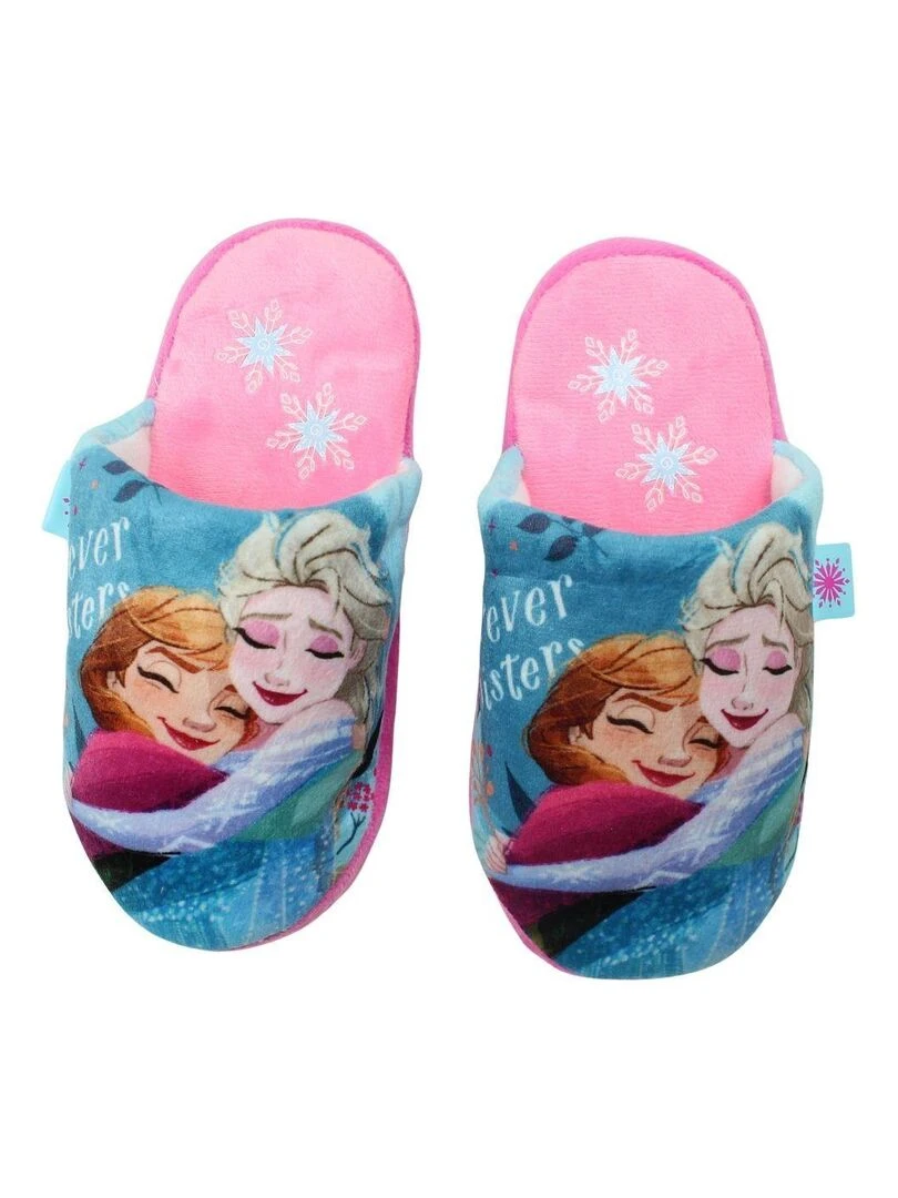Disney Pantoufle fille imprimé La Reine Des Neiges Rose