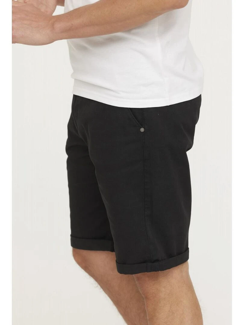 Lee Cooper   Short coton chino NARO   Noir