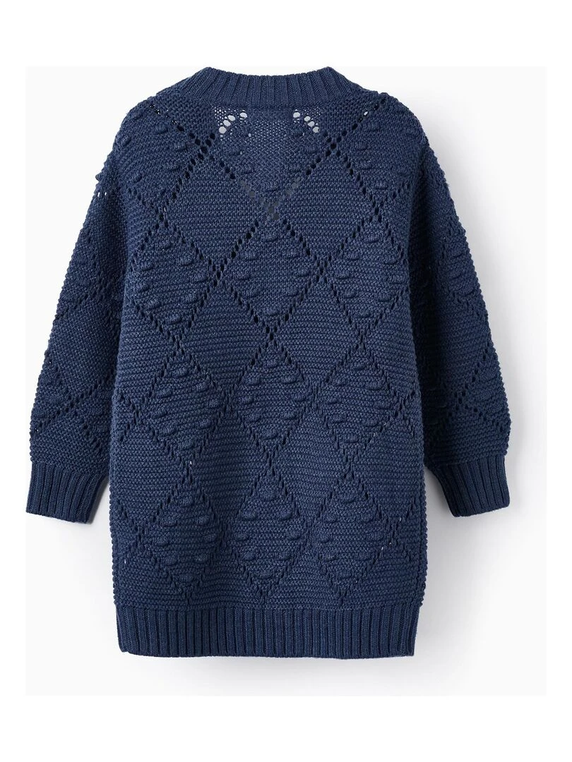Gilet en Maille pour Fille ACE CLUBS Bleu foncé