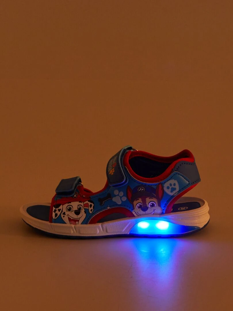 Sandales à scratchs 'Pat 'Patrouille'   BLEU